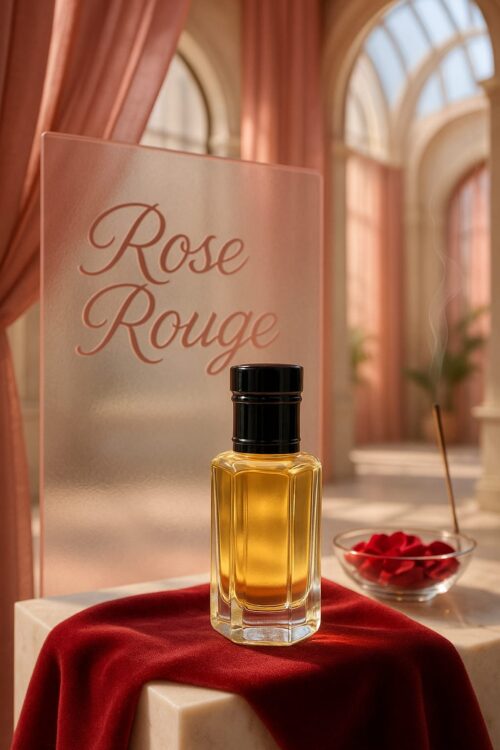 rose rouge