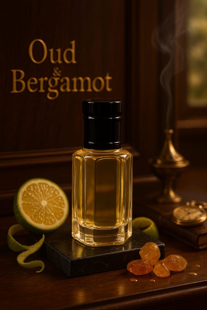 oud and bergamot